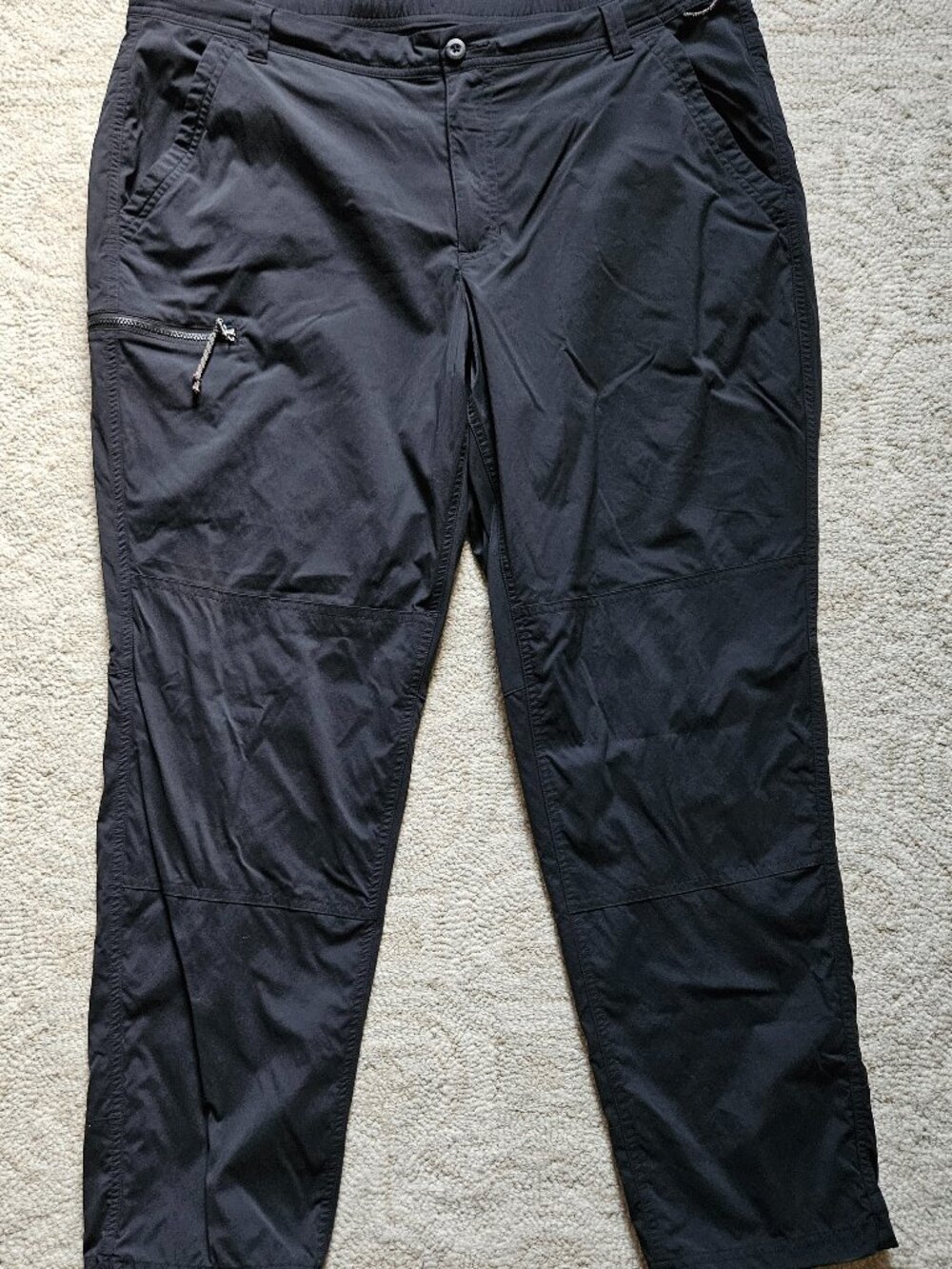 REI Co-op Trailmade Pants Black 18 Outdoor Hiking Activewear UPF 50+ Pockets